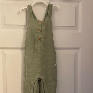 Little Planet Gauze Overalls